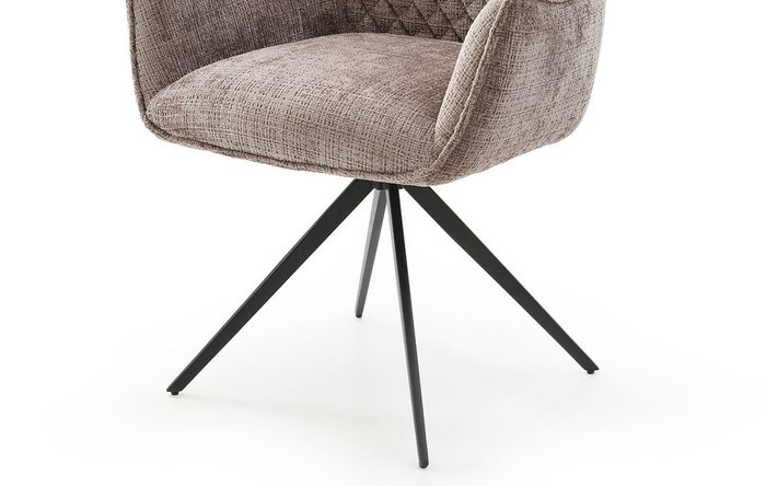 Обеденный стул Nelson серо-коричневого цвета - лучшие Обеденные стулья в INMYROOM