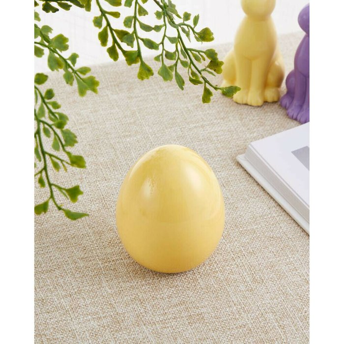 Фигурка яйцо Yaypan желтого цвета - купить Фигуры и статуэтки по цене 690.0