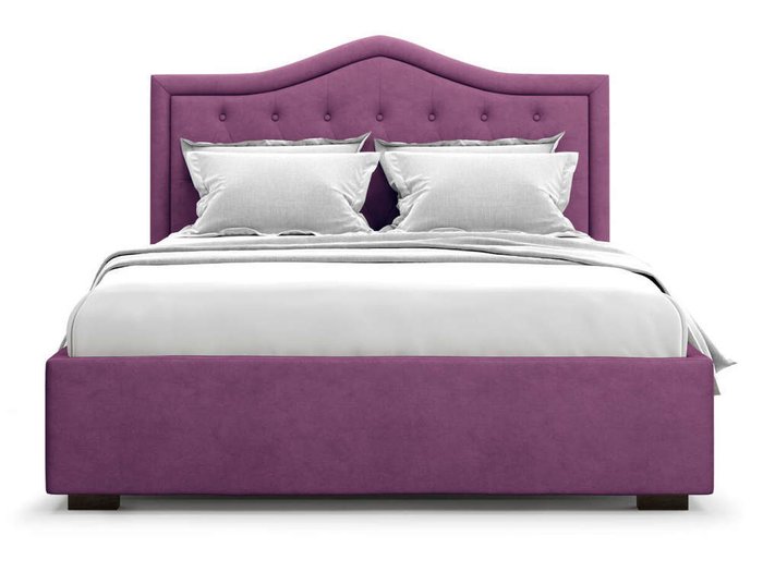 Кровать Tibr без подъемного механизма 180х200 фиолетового цвета