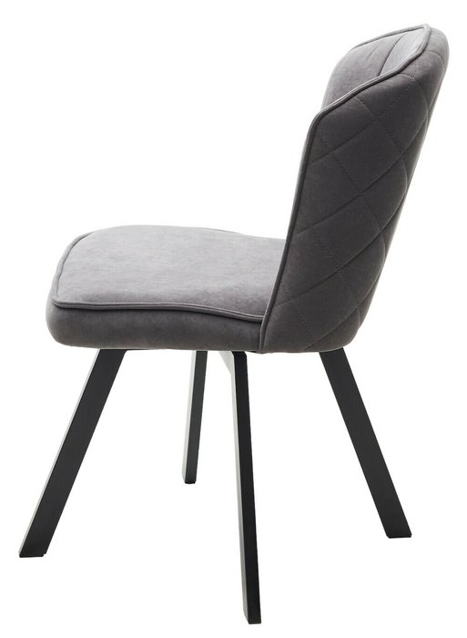 Стул поворотный Mode темно-серого цвета  - купить Обеденные стулья по цене 8300.0