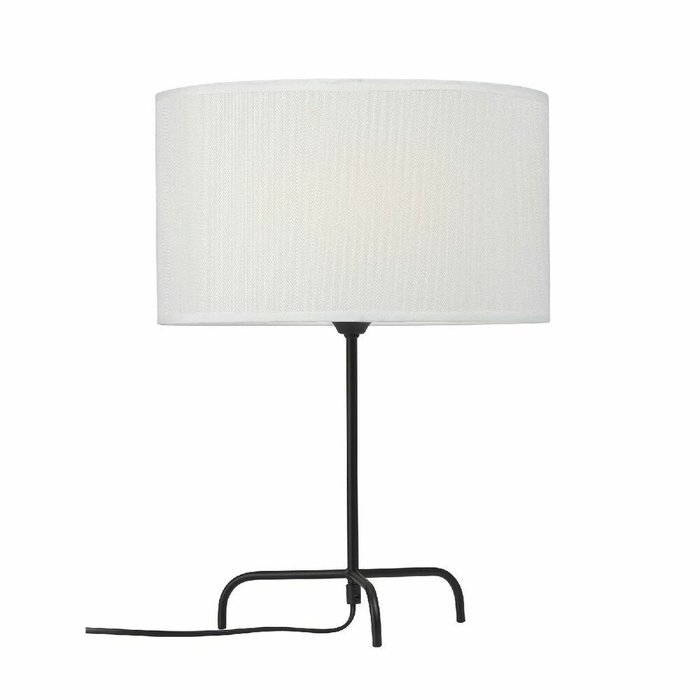 Настольная лампа V29920-1/1L (ткань, цвет белый) - купить Настольные лампы по цене 4867.0
