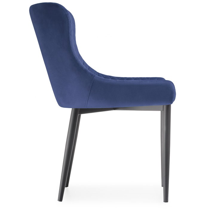 Стул Teo синего цвета  - лучшие Обеденные стулья в INMYROOM