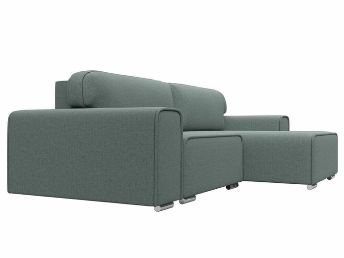 Угловой диван-кровать Лига 029 серого цвета правый угол - лучшие Угловые диваны в INMYROOM