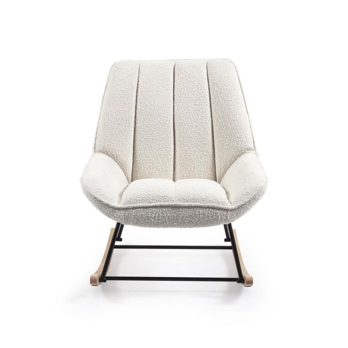 Кресло-качалка Marlina белого цвета  - купить Интерьерные кресла по цене 69990.0