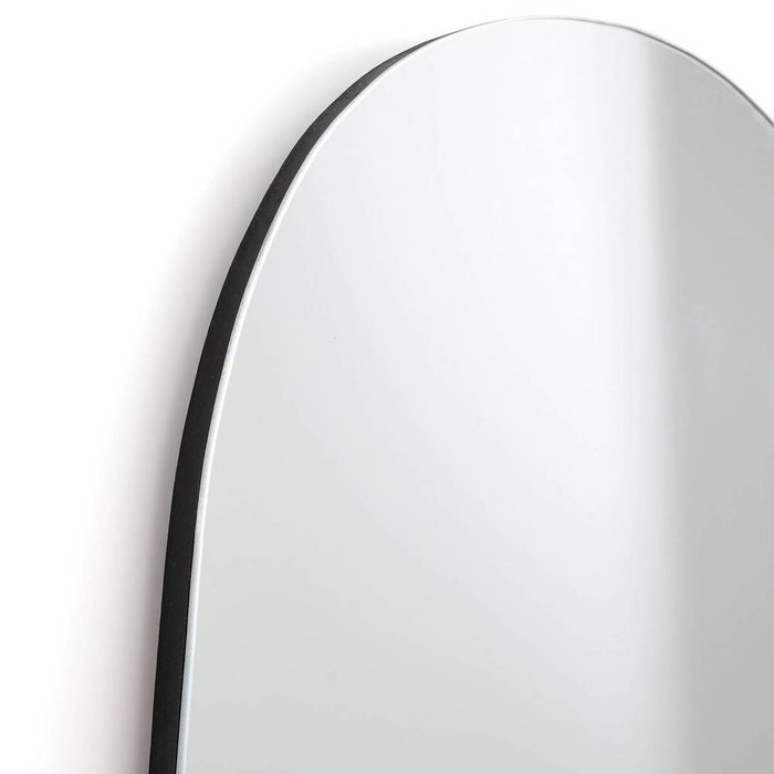 Настенное зеркало Biface 50х85 черного цвета - лучшие Настенные зеркала в INMYROOM