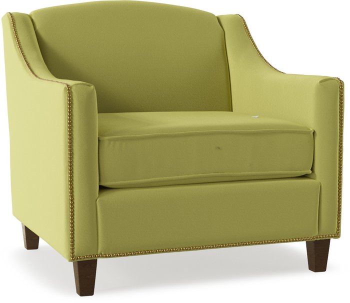 Кресло Рокфорд Green светло-зеленого цвета