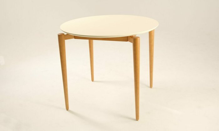 Обеденный стол Pawook К 90 бежевого цвета - купить Обеденные столы по цене 22900.0