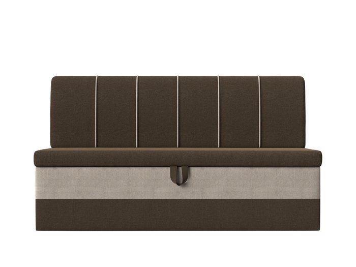 Диван-кровать Энигма бежево-коричневого цвета - купить Прямые диваны по цене 33999.0