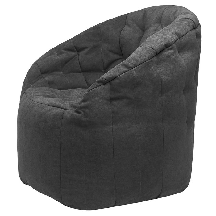 Кресло пенек Австралия темно-серого цвета - купить Бескаркасная мебель по цене 8999.0