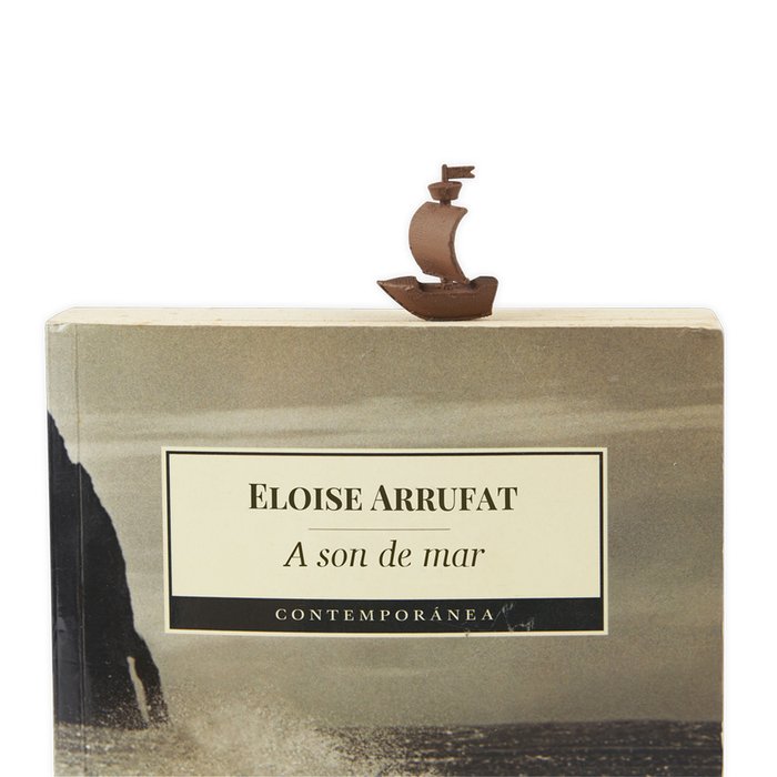 Закладка для книг Moby Dick серого цвета - лучшие Аксессуары для офиса в INMYROOM