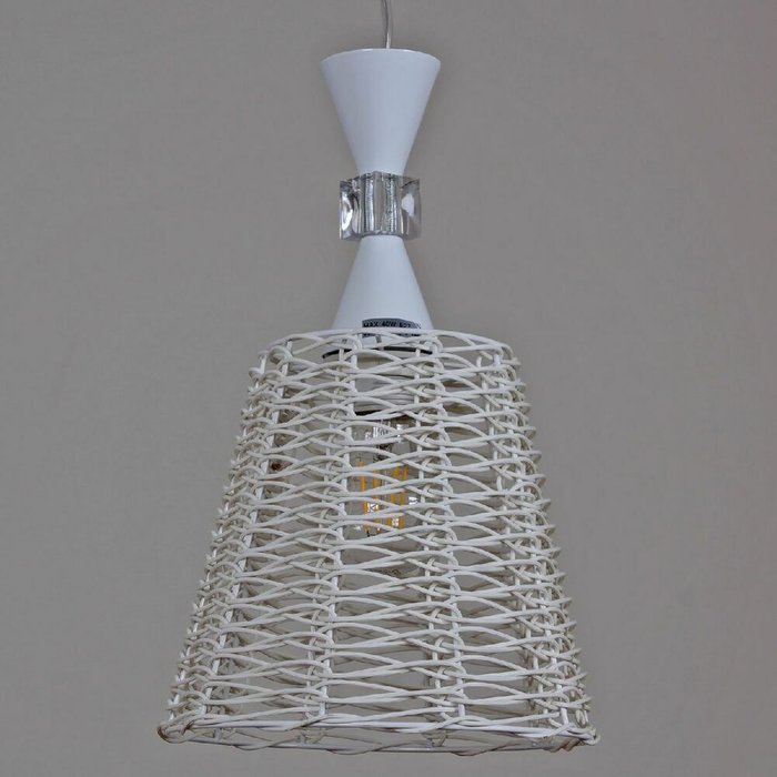 Подвесной светильник 04571-0.4-03 WH (пластик, цвет белый) - купить Подвесные светильники по цене 4140.0