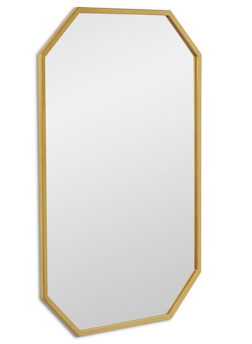 Настенное зеркало Stilig в раме золотого цвета - купить Настенные зеркала по цене 16000.0