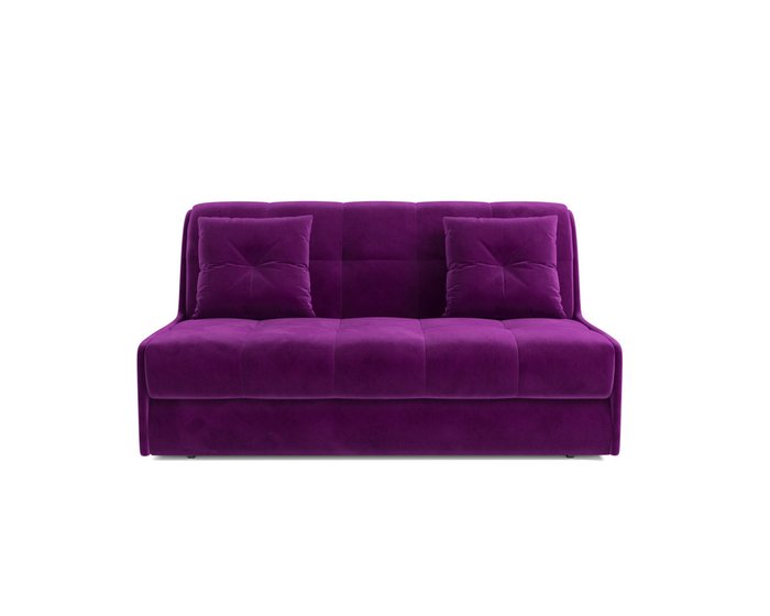 Диван-кровать Барон 2 фиолетового цвета - купить Прямые диваны по цене 31590.0
