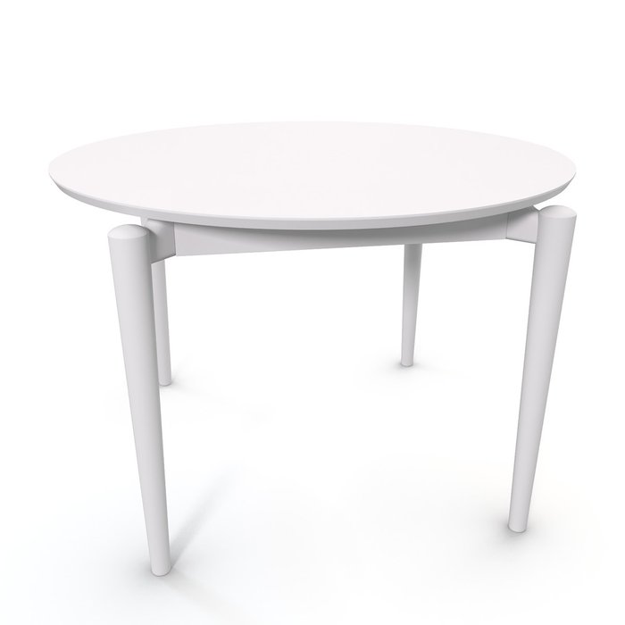 Стол обеденный раздвижной Vasto белого цвета - лучшие Обеденные столы в INMYROOM