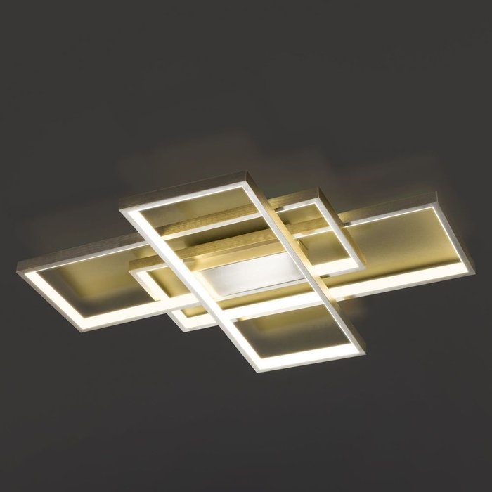 Потолочный светодиодный светильник 90177/3 сатин-никель Direct