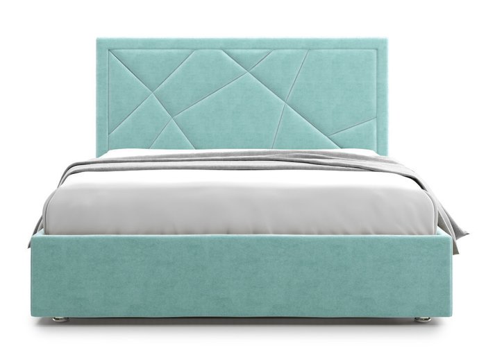 Кровать Premium Milana 3 160х200 бирюзового цвета с подъемным механизмом - купить Кровати для спальни по цене 58000.0