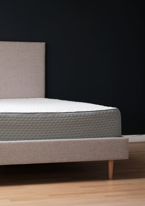 Кровать Beige с изголовьем бежевого цвета 160х200 - лучшие Кровати для спальни в INMYROOM Кровать Beige с изголовьем бежевого цвета 160х200 - лучшие Кровати для спальни в INMYROOM