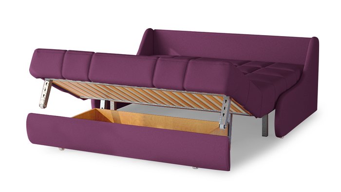 Диван-кровать Ван М фиолетового цвета  - лучшие Прямые диваны в INMYROOM