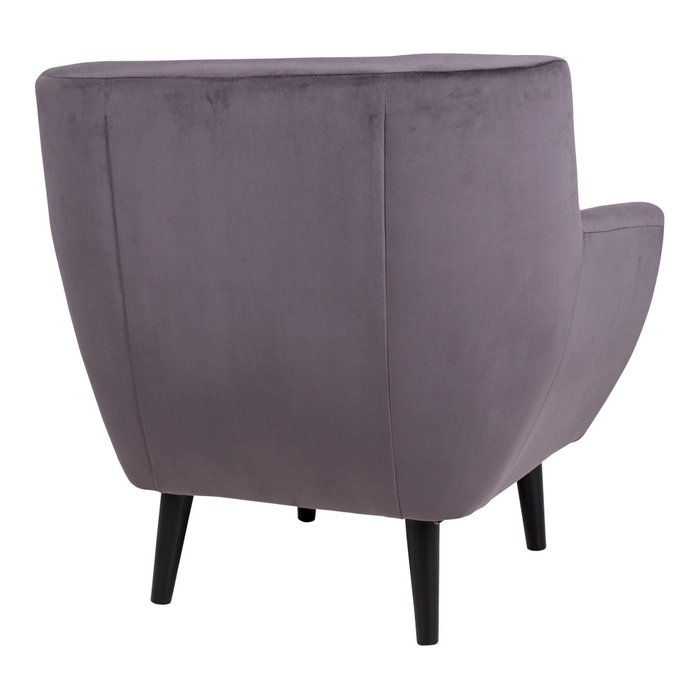 Кресло Monte серого цвета - лучшие Интерьерные кресла в INMYROOM
