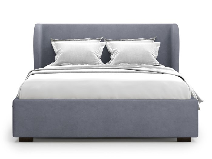 Кровать Tenno 180х200 серого цвета с подъемным механизмом  - купить Кровати для спальни по цене 55000.0