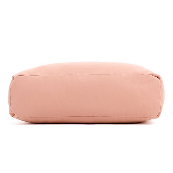 Пуф-подушка из натурального хлопка розового цвета - лучшие Бескаркасная мебель в INMYROOM