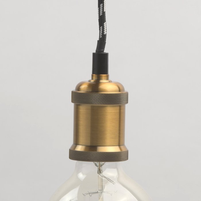 Подвесной светильник Фьюжн цвета античной бронзы - лучшие Подвесные светильники в INMYROOM