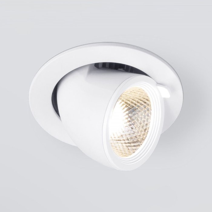 Встраиваемый точечный светодиодный светильник 9918 LED 9W 4200K белый Osellu