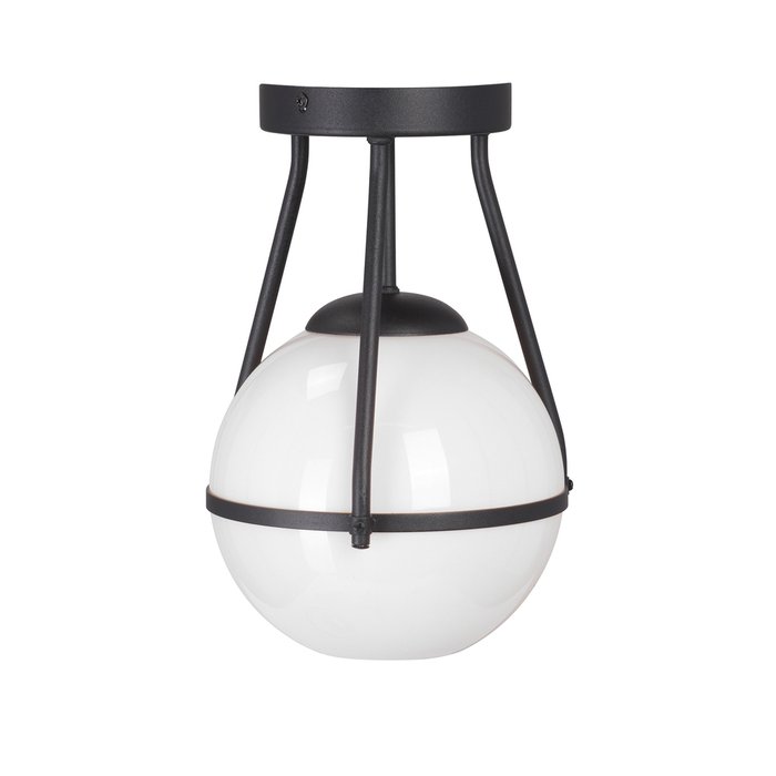 Потолочный светильник V3765-1/1PL (стекло, цвет белый) - лучшие Потолочные светильники в INMYROOM