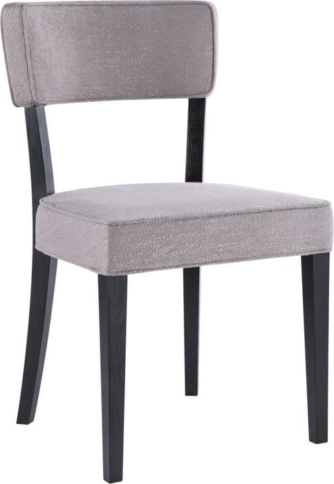 стул с мягкой обивкой "Еgoist - Bovia" серый