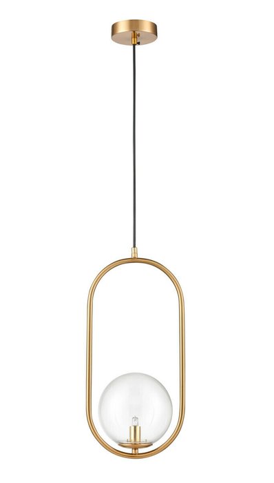 Подвесной светильник Bianco с прозрачным плафоном - купить Подвесные светильники по цене 3571.0