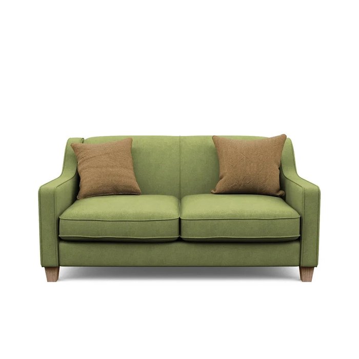 Двухместный диван Агата M зеленого цвета