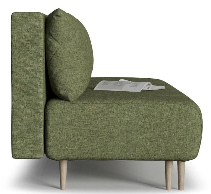 Диван-кровать Mille зеленого цвета - купить Прямые диваны по цене 30862.0