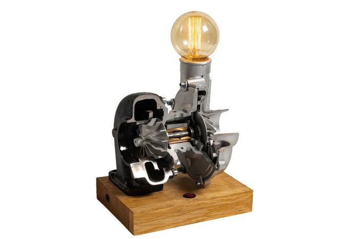 Напольный светильник в стиле лофт Turbo - лучшие Рабочие лампы в INMYROOM