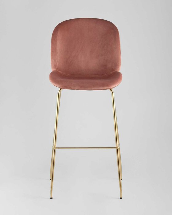 Стул барный Beetle розового цвета - лучшие Барные стулья в INMYROOM