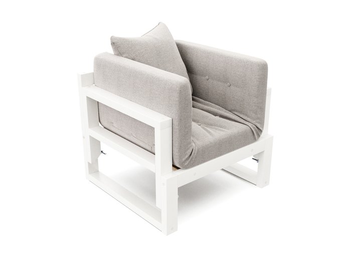 Кресло Амбер серого цвета - лучшие Интерьерные кресла в INMYROOM
