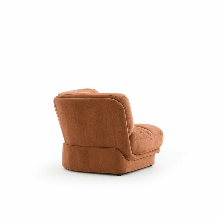 Уголок модулируемый из велюра Jonas коричневого цвета - лучшие Интерьерные кресла в INMYROOM