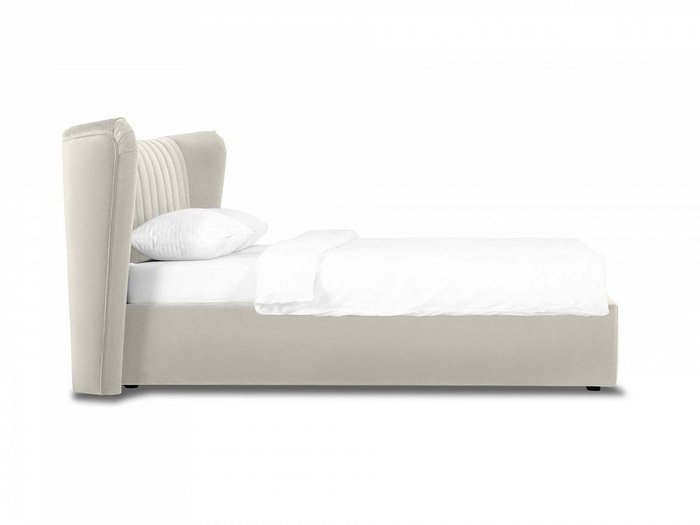 Кровать Queen Agata Lux 160х200 молочного цвета - лучшие Кровати для спальни в INMYROOM