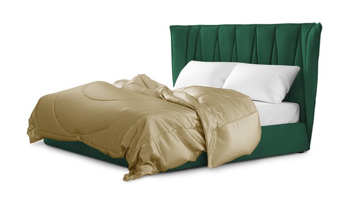 Кровать Ананке 180х200 зеленого цвета