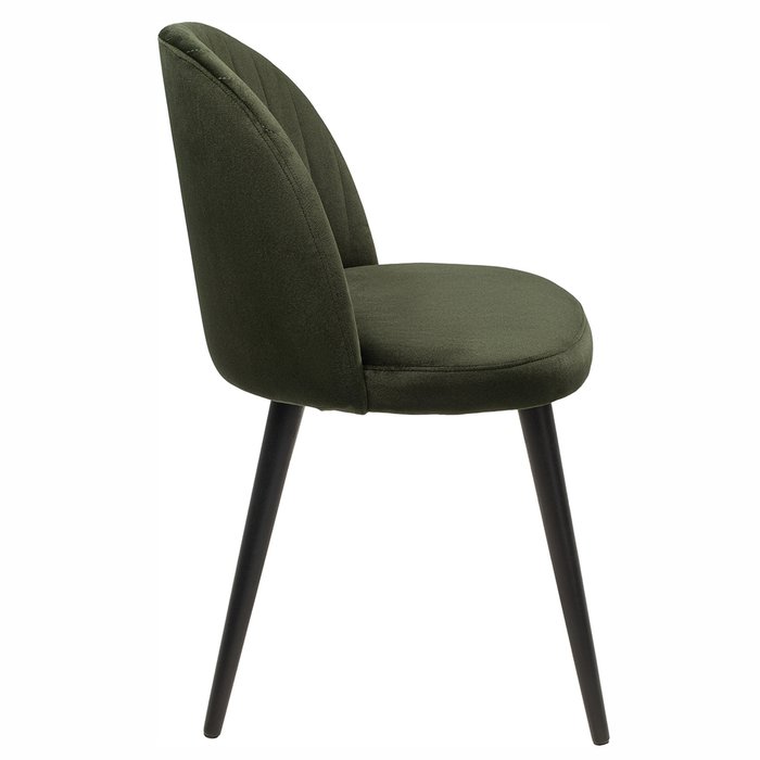 Стул мягкий Diva зеленого цвета - лучшие Обеденные стулья в INMYROOM