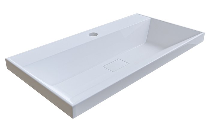 Раковина Classica Slim 70 белого цвета
