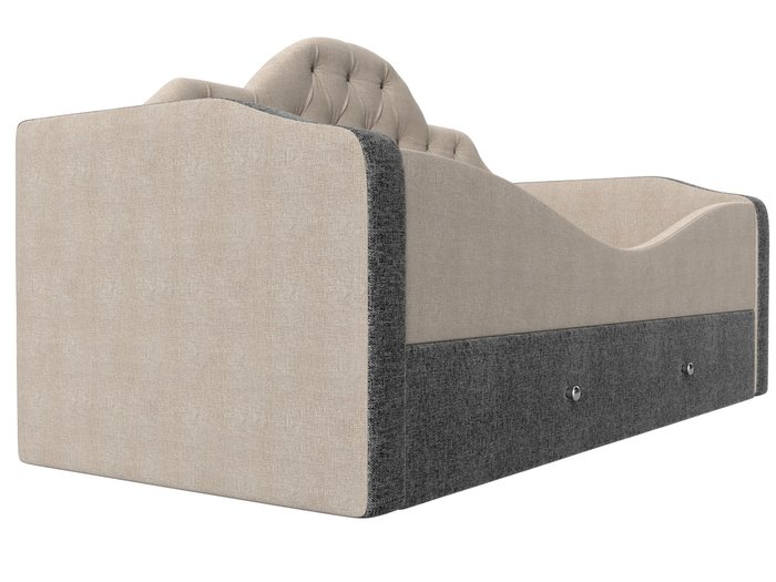 Детская кровать Скаут 72х160 серо-бежевого цвета  - лучшие Одноярусные кроватки в INMYROOM