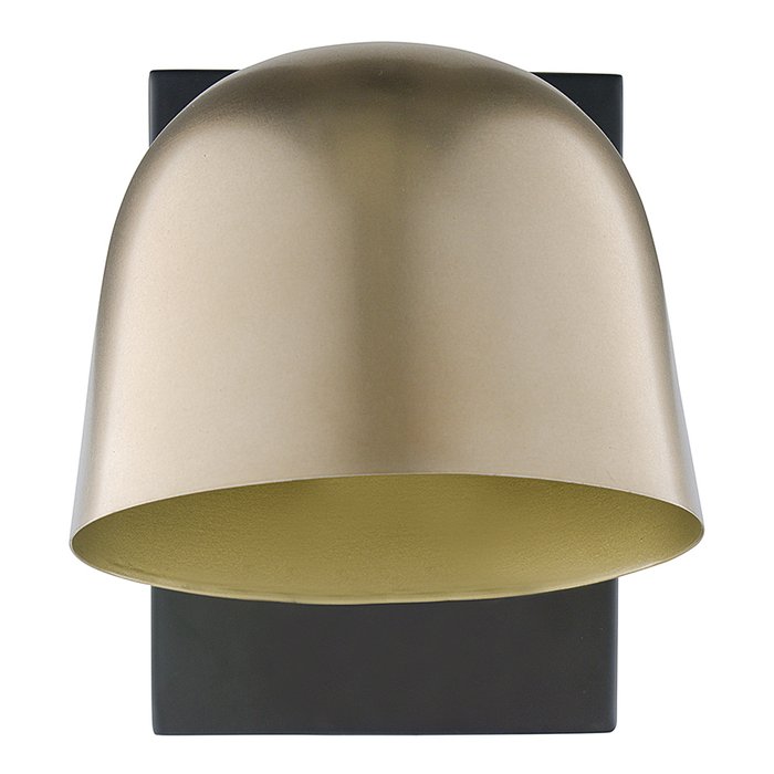 Светильник настенный Enkel Kopp черно-золотого цвета - купить Бра и настенные светильники по цене 5990.0