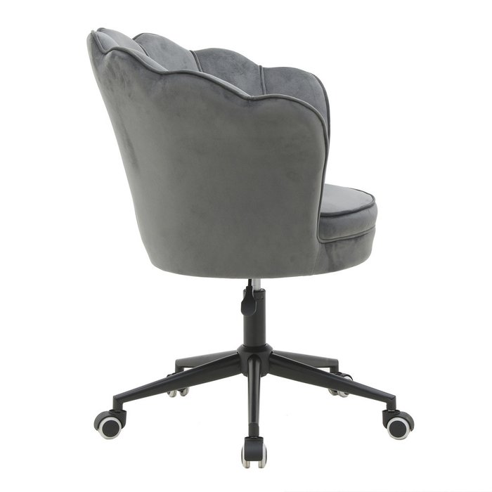 Кресло серого цвета на колесиках - лучшие Интерьерные кресла в INMYROOM