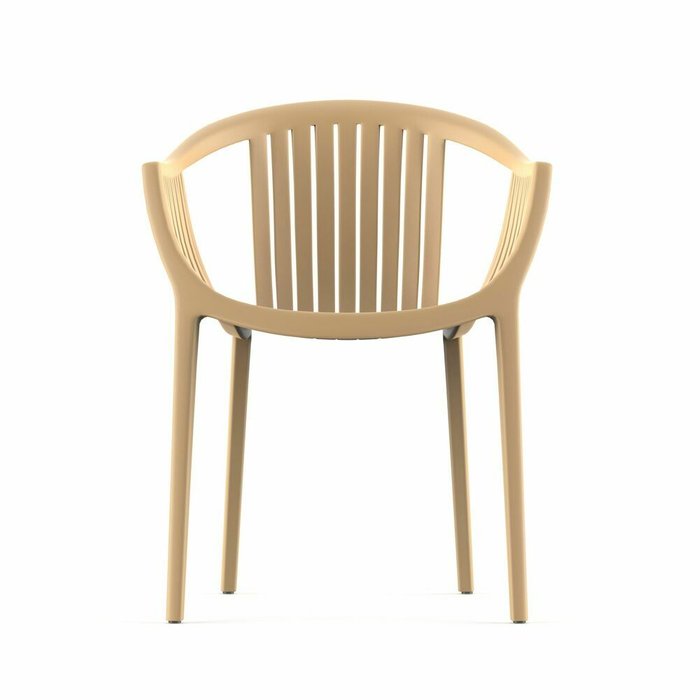 Стул с подлокотниками Epos бежевого цвета - купить Обеденные стулья по цене 5900.0