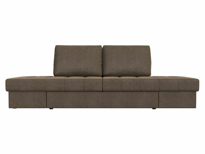 Прямой диван трансформер Сплит коричневого цвета - купить Прямые диваны по цене 40999.0
