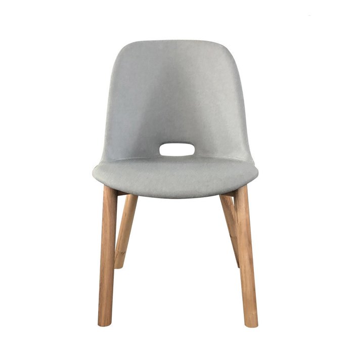 Стул Mort серого цвета - купить Обеденные стулья по цене 21541.0