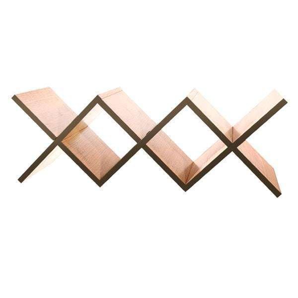 Полка для гостиной Woo Shelf с торцом темно-коричневого цвета Полка для гостиной Woo Shelf с торцом темно-коричневого цвета