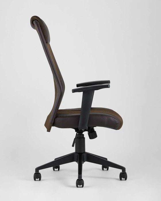 Кресло офисное Top Chairs коричневого цвета - лучшие Офисные кресла в INMYROOM