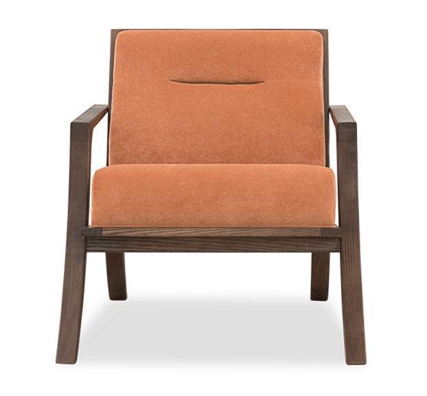 Кресло Лаундж mini оранжевого цвета - купить Интерьерные кресла по цене 19300.0
