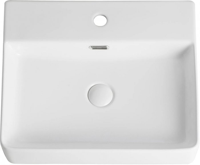 Раковина накладная Orange прямоугольная 50х42 см  - лучшие Раковины для ванной комнаты в INMYROOM